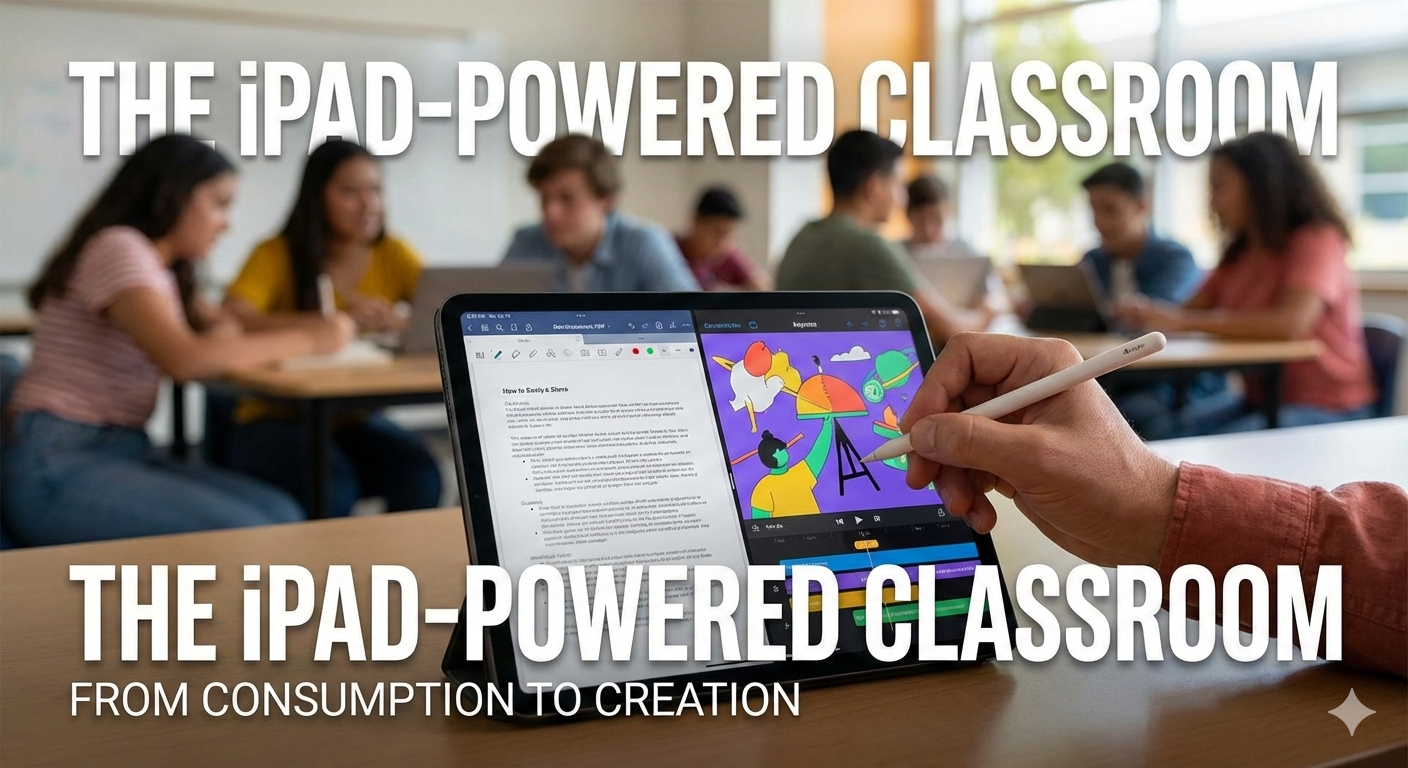 The iPad-Powered Classroom: From Consumption to Creation